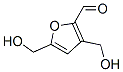 2-Furancarboxaldehyde, 3,5-bis(hydroxymethyl)- (9CI) Struktur