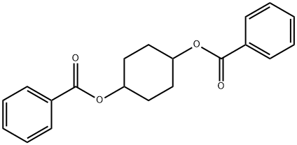 1,4-Bis(benzoyloxy)cyclohexane Structure