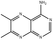 4-Pteridinamine,6,7-dimethyl-(9CI) 结构式