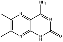 2(1H)-Pteridinone,4-amino-6,7-dimethyl-(7CI,9CI) Struktur