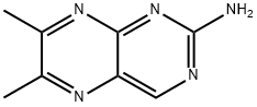 2-Pteridinamine,6,7-dimethyl-(9CI),19153-00-5,结构式