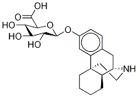 N-Desmethyl Dextrorphan -D-O-Glucuronide 结构式