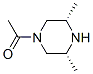 Piperazine, 1-acetyl-3,5-dimethyl-, cis- (9CI) 化学構造式