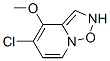 5-クロロ-4-メトキシベンゾフラザン 化学構造式