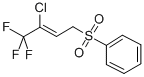 3-CHLORO-4,4,4-TRIFLUORO-2-BUTENYL PHENYL SULPHONE|3-氯-4,4,4-三氟-2-丁烯基 苯基 砜