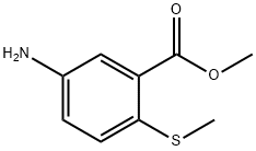 Benzoic acid, 5-amino-2-(methylthio)-, methyl ester (9CI)|