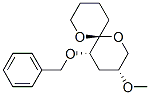 1,7-Dioxaspiro5.5undecane, 3-methoxy-5-(phenylmethoxy)-, (3.alpha.,5.alpha.,6.beta.)- 化学構造式