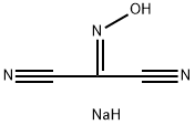 (HYDROXYIMINO)MALONONITRILE SODIUM SALT 化学構造式