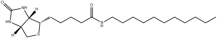 1H-Thieno[3,4-d]iMidazole-4-pentanaMide, hexahydro-2-oxo-N-undecyl-, (3aS,4S,6aR)- 化学構造式