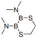 2,3-Bis(dimethylamino)-1,4,2,3-dithiadiborinane,19172-56-6,结构式