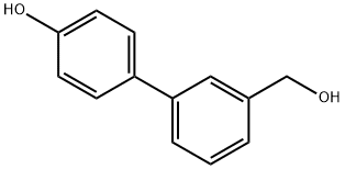 3-(4-Hydroxyphenyl)benzyl alcohol Struktur