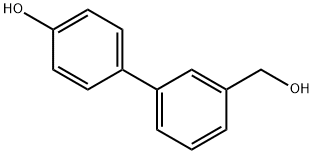 3-(4-Hydroxyphenyl)benzyl alcohol 结构式