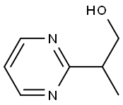 2-Pyrimidineethanol, beta-methyl- (9CI) Struktur