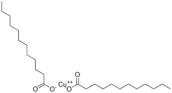 copper dilaurate Structure