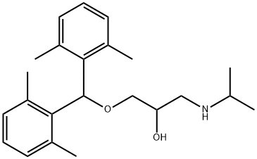 Xipranolol Struktur