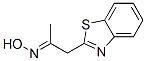 2-Propanone,1-(2-benzothiazolyl)-,oxime,(E)-(9CI) Structure