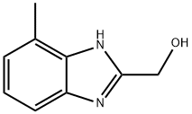 1H-Benzimidazole-2-methanol,4-methyl-(9CI)