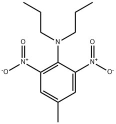 N,N-DIPROPYL-2,6-DINITRO-PARA-TOLUIDINE 结构式