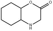 八氢-2H-苯并[B][1,4]噁嗪-2-酮, 19180-77-9, 结构式