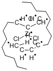 ビス(オクチルシクロペンタジエニル)ジルコニウム(IV)ジクロリド 化学構造式