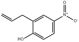 4-硝基-2-(丙-2-烯-1-基)苯酚, 19182-96-8, 结构式