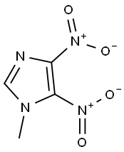 1-甲基-4,5-二硝基-1H-咪唑, 19183-15-4, 结构式