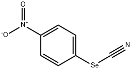 Selenocyanic acid 4-nitrophenyl ester Structure