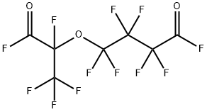 PERFLUORO(2-METHYL-3-OXAHEPTANEDIOYL)FLUORIDE Struktur