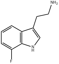 7-FLUOROTRYPTAMINE 化学構造式