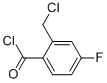 Benzoyl chloride, 2-(chloromethyl)-4-fluoro- (9CI)|