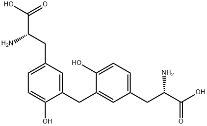 3,3'-methylenebis(tyrosine) Structure