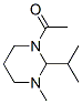 Pyrimidine,  1-acetylhexahydro-3-methyl-2-(1-methylethyl)-  (9CI) Structure