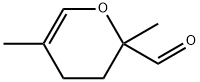 2H-PYRAN-2-CARBOXALDEHYDE,3,4-DIHYDRO-2,5-DIMETHYL-, 1920-21-4, 结构式