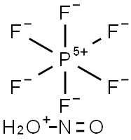 ヘキサフルオロりん酸ニトロニウム 化学構造式