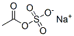 sodium acetyl sulphate Struktur