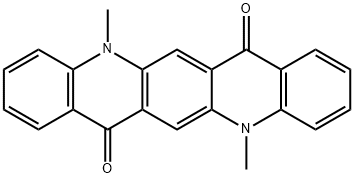 N,N'-二甲基喹吖啶酮 结构式