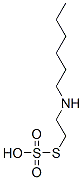Thiosulfuric acid hydrogen S-[2-(hexylamino)ethyl] ester,1921-42-2,结构式
