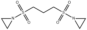 1,3-BIS(ETHYLENIMINOSULPHONYL)PROPANE Structure