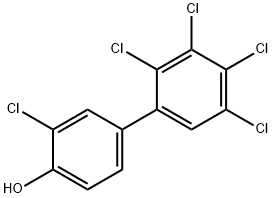 2-chloro-4-(2,3,4,5-tetrachlorophenyl)phenol Structure