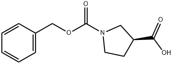 (S)-1-CBZ-3-羧基吡咯烷,192214-00-9,结构式