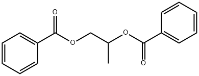 1,2-PROPANEDIOL DIBENZOATE Structure