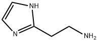 1H-イミダゾール-2-エタンアミン 化学構造式
