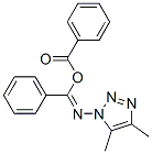 N-(4,5-Dimethyl-1H-1,2,3-triazol-1-yl)benzimidic acid benzoic anhydride Structure