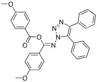 4-Methoxybenzoic acid N-(4,5-diphenyl-1H-1,2,3-triazol-1-yl)-4-methoxybenzenecarbimidic anhydride|