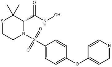 Prinomastat Structure