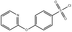 4-(2-Pyridyloxy)phenylsulphonyl chloride Structure