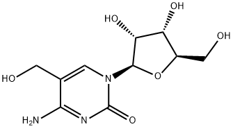 5-(羟甲基)胞苷, 19235-17-7, 结构式