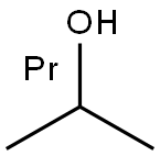 プラセオジム(III)イソプロポキシド 化学構造式