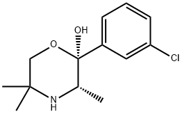 (S,S)-Hydroxy Bupropion Struktur