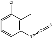 3-氯-2-甲基苯基异硫氰酸酯,19241-35-1,结构式